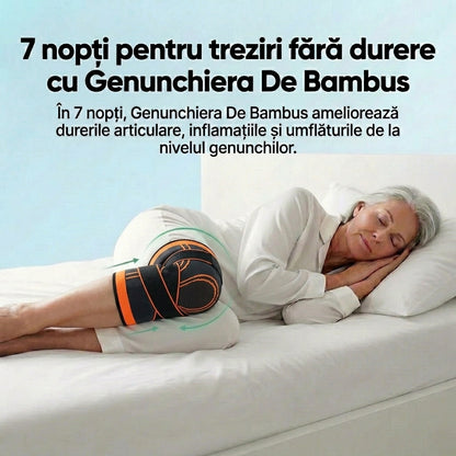 Genunchiera din bambus