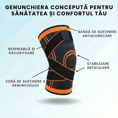 Genunchiera din bambus