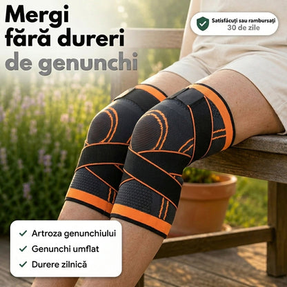 Genunchiera din bambus